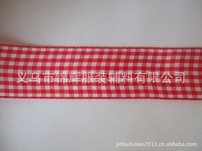 現貨特價銷售 8分大紅格子帶與2.5公分大紅色蘇格蘭帶